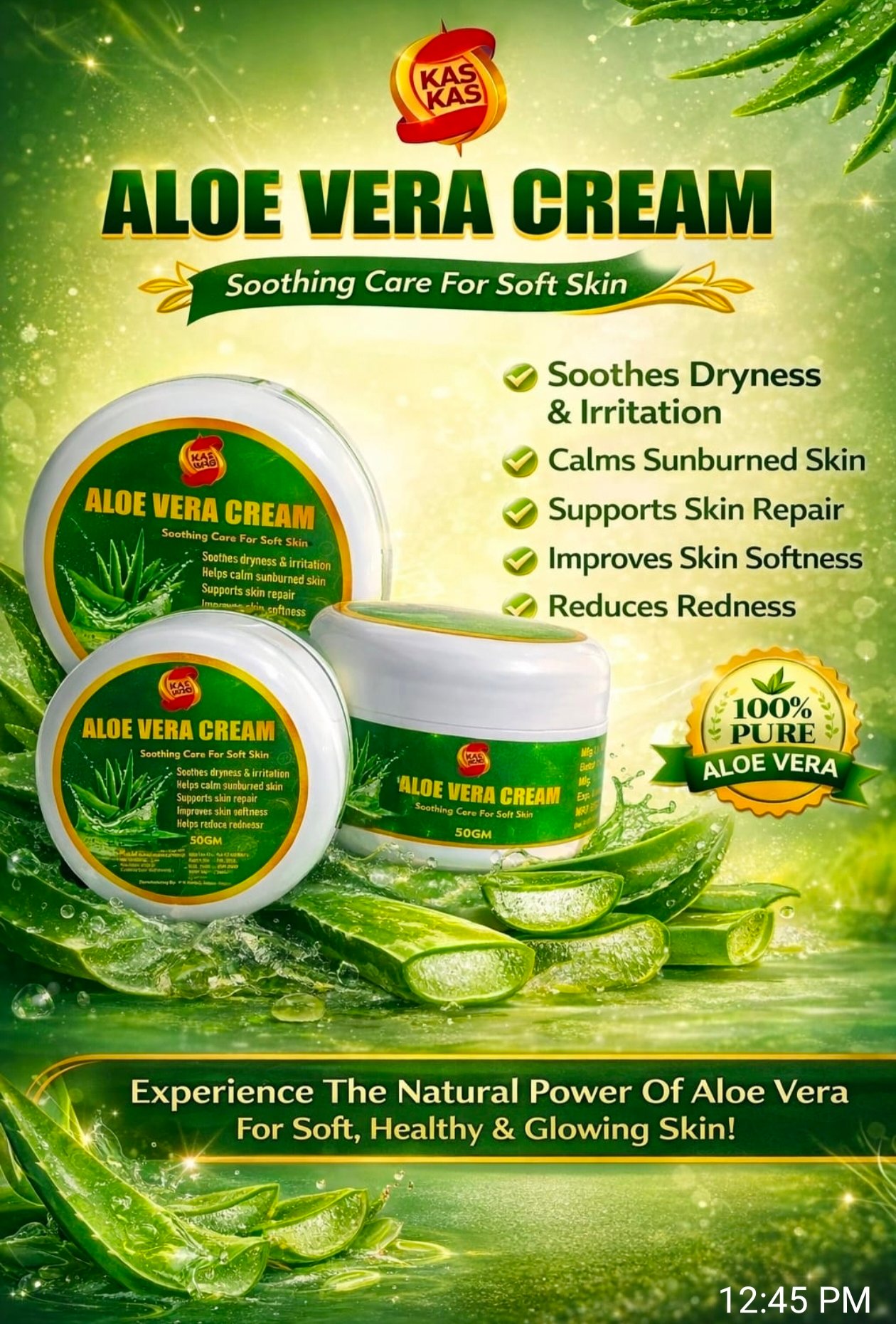 ALOW VERA FACE CREAM 50GM